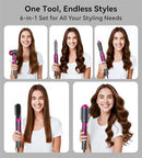 HOUSEHERB 6 IN 1 HIGH-SPEED HAIR DRYER STYLER BROWN FS1001 - - Scratch & Dent