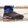 SKECHERS MEN'S BURGIN-TARLAC INDUSTRIAL STEEL TOE BOOT WIDE FIT MEN 11W - BLACK - Like New