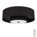 Hunter Fan 30 inch Matte Black - Indoor Fandelier with Light, Remote - Like New