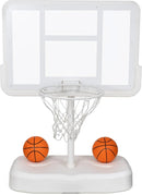 ATOMI POOLSIDE BASKET BALL GAME SET - WHITE - Scratch & Dent