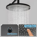 GENERIC SHOWER SYSTEM RAINFALL SLIVER HIGH PRESSURE SHOWER KIT - SILVER/WHITE - Like New