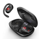 PSIER OPEN EAR WIRELESS HEADPHONES WITH LED DISPLAY 40 HRS - Scratch & Dent