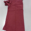 EMPIRE TREND POLYESTER SCRUBS TOP - SIZE: WOMEN MEDIUM - BURGUNDY - Brand New