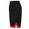JUMP START MEN'S MESH QUICK DRY ATHLETIC PERFORMANCE SHORTS,SIZE 2XL - BLACK/RED - Brand New