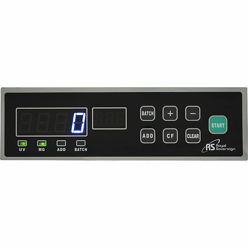 ROYAL SOVEREIGN CURRENCY COUNTER COUNTERFEIT DETECTION 200 BILL 7-15/16 - Like New