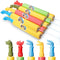 YVZEAN 9 PACK POOL TOYS BLASTER OUTDOOR WATER SHOOTERS 9 DINOSAORS - MULTICOLOR - Like New