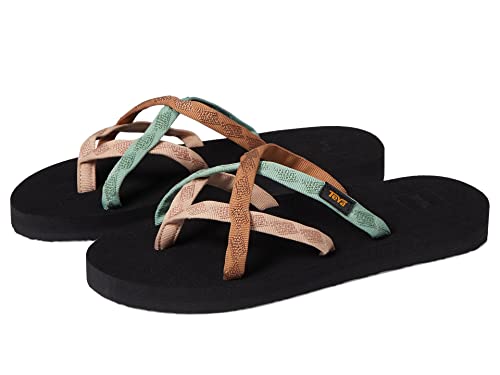TEVA WOMEN'S SANDAL - SIZE: WOMEN'S 8 - MIXED B MAPLE SUGAR MULTI - NEW - Brand New