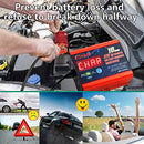 KATBO 10A 12V AUTOMATIC CAR BATTERY CHARGER AND MAINTAINER FLOAT BATTERY RED - Like New