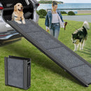 HERCCRETA WIGGE DOG RAMP FOR CAR 71" EXTRA LONG & 17.2" WIDE FOLDING DOG RAMPS - Like New