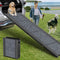 HERCCRETA WIGGE DOG RAMP FOR CAR 71" EXTRA LONG & 17.2" WIDE FOLDING DOG RAMPS - Like New