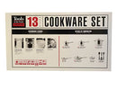 TOOLS OF THE TRADE STAINLESS STEEL 13 PIECE - SILVER - Like New