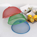 DAMEING 2Pcs Round Metal Mesh Food Cover, 13.78 Inch Mesh Screen Tents Umbrella - Brand New