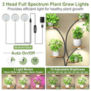 FIRSTNESS PLANT STAND GROW LIGHTS 8 TIER TALL METAL PLANT SHELF CURVED - BLACK - Like New
