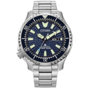 CITIZEN PROMASTER DIVE FUGU - TONE BRACELET & NY0136-52L- SIlVER/BLUE DIAL - Like New