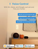 MEROSS 4 PACK SMART DIMMER SWITCH SINGLE POLE APPLE HOMEKIT, ALEXA, NEUTRAL WIRE - Like New