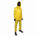 SAFETY WORKS WEST CHESTER UNISEX PROTECTIVE RAINSUIT 3 PIECE SIZE 3XL - YELLOW - Brand New