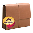 Smead TUFF Wallet,5-1/4" Expansion,Flap Cord Closure, Extra Wide Letter Size - Brand New