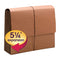 Smead TUFF Wallet,5-1/4" Expansion,Flap Cord Closure, Extra Wide Letter Size - Brand New