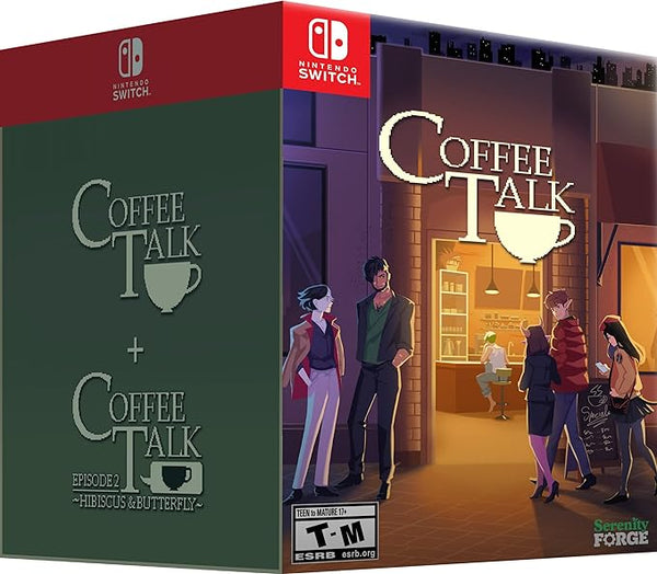Coffee Talk Episode 1 + 2: Double Shot Bundle for Nintendo Switch - HAC-P-A966A Like New