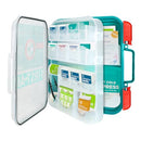 BE SMART GET PREPARED FIRST AID KIT,326 PIECE,2020-2021,TEAL 20-HBC-01015CCREV4 - Brand New