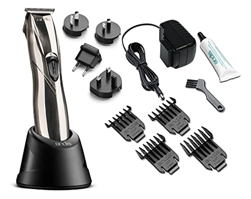ANDIS 32400 SLIMLINE PRO CORD/CORDLESS BEARD TRIMMER CHROME - OLD CHROME TRIMMER - Like New