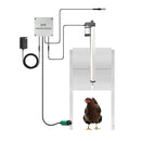 JVR Automatic Chicken Coop Doo Opener with Dusk to Dawn Light Sensor - Like New