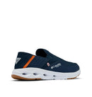 COLUMBIA MENS PFG BAHAMA X SLIP-ON - SIZE: MEN 10 - COLLEGIATE NAVY/ORANGE - Like New