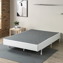 ZINUS 9 INCH QUEEN METAL MATTRESS FOUNDATION STRONG METAL FRAME - QUEEN - GRAY - Like New