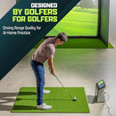 GoSports PRO Golf Hitting Mats Practice 5’ x 3’ 5MM PRO TURF - Green - Like New