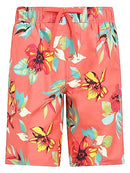 KANU SURF INFINITE MENS SWIM TRUNKS 9-INCH INSEAM BORA BORA CORAL - SIZE: XL - Like New