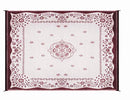 Camco 42852 Oriental Awning Leisure Mat-Burgundy 9' x 12' - Brand New
