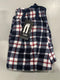 YUNA PAJAMA PANTS WOMENS MULTI PLAID MICROFLEECE SUPER - L/XL - BLACK/RED/WHITE - Brand New
