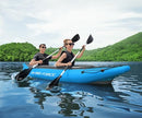 Bestway Hydro Force Inflatable Kayak Set 2-Person 65131E - BLUE - Like New