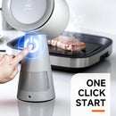AMZCOOKTOP PORTABLE RANGE HOOD KITCHEN POWERFUL 3-SPEED - SLIVER - Like New