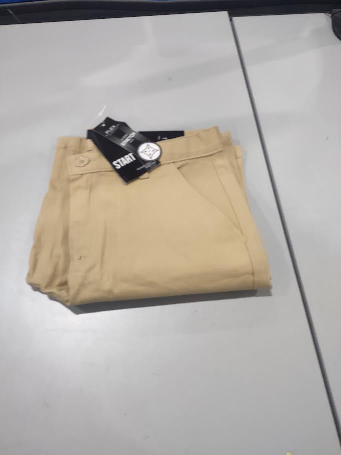 START SHORTS 4-WAY STRETCH FABRIC - SIZE: MEN 30 - KHAKI - Brand New