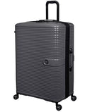 IT LUGGAGE HELIXIAN 29" HARDSIDE 8-WHEEL EXPANDABLE SPINNER - CHARCOAL GRAY - Like New
