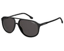 CARRERA MEN'S CARRERA 257/S SUNGLASSES BLACK/POLARIZED GRAY 60MM 15MM - BLACK - Like New
