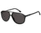 CARRERA MEN'S CARRERA 257/S SUNGLASSES BLACK/POLARIZED GRAY 60MM 15MM - BLACK - Like New