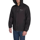 CHAMPION MEN'S RAIN COACH JACKET SIZE MEN L BLACK CH5RN196 BLACK L - Brand New