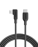 ANker Powerline Play 90° USB-C & Lightning Cable 6ft MFi Y237 - BLACK - Like New