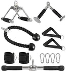 ELEVENS Triceps Pull Down Cable Machine Attachments 7 Piece Set - Scratch & Dent