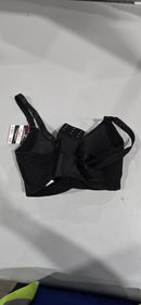 ANGELINA WOMENS WIRED PADDED T-SHIRT BRA - SIZE: WOMEN 32B - BLACK - Like New