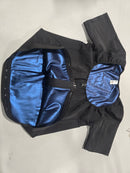 WEIGHT LOSS SAUNA SHIRT FOR WOMEN SWEAT SUIT WAIST TRAINER SIZE: 2XL - BLACK - Like New