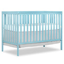 Dream On Me Synergy 5-in-1 Convertible Crib 657-AQ - AQUA SKY - Like New