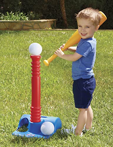 LITTLE TIKES TOTSPORTS T-BALL SET 11" WIDE 22" HIGH 611957P1 - - Scratch & Dent