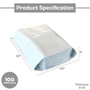 PSBM White Expansion Poly Mailers 30 x 36 Inch Self Seal Envelopes 100 Pcs - Brand New