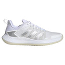 ADIDAS WOMEN DEFIANT SPEED WHITE/SILVER METALLIC/GRAY ONE SIZE 7.5 - Like New