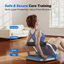 MERACH AB MACHINE, STOMACH WORKOUT EQUIPMENT 3 RESISTANCE LEVEL - BLUE - Like New