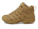 J004111W MERRELL MENS MOAB 3 TACTICAL MID WATERPROOF BOOTS DARK COYOTE SIZE 9.5W - Brand New