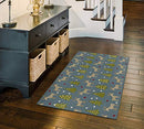 Brumlow Mills Holiday Delight Washable Festive Trees & Reindeer Holiday Rug - Brand New